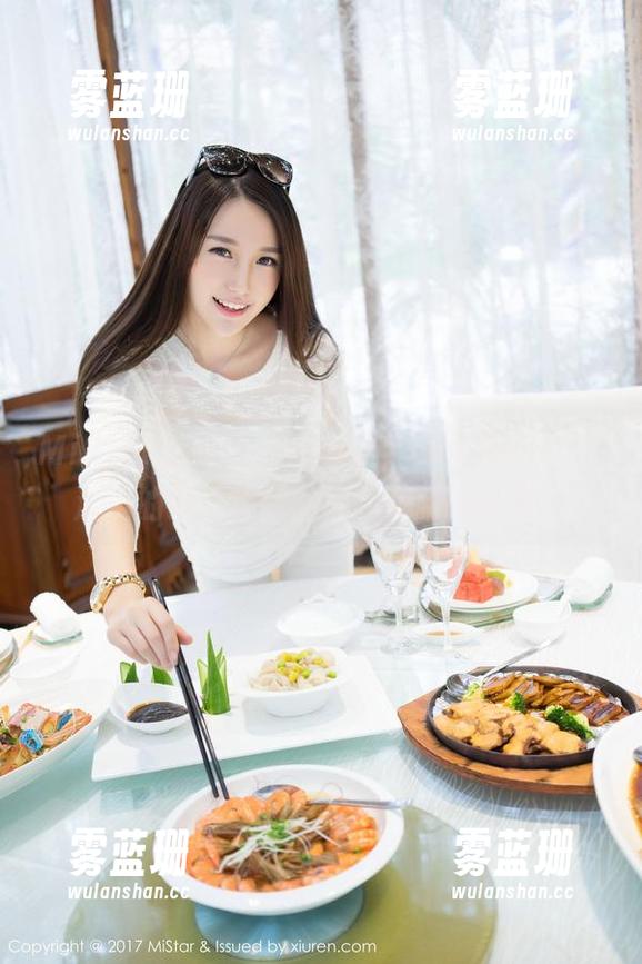 MiStar魅妍社-陈雅漫VICKY MiStar魅妍社 - 别眨眼,陈雅漫VICKY满满的纯白让我的褐色眼睛都想变色
