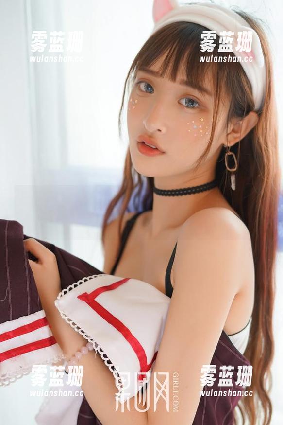 果团网 - 原图赏析：当莫雅琪玩转奶牛，以为她会温柔吗？