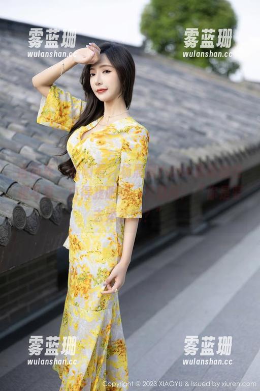 语画界 - 看啊看，杨晨晨Yome最新的白裙写真，白得我眼瞎。只想问：“你是要去婚礼吗？”