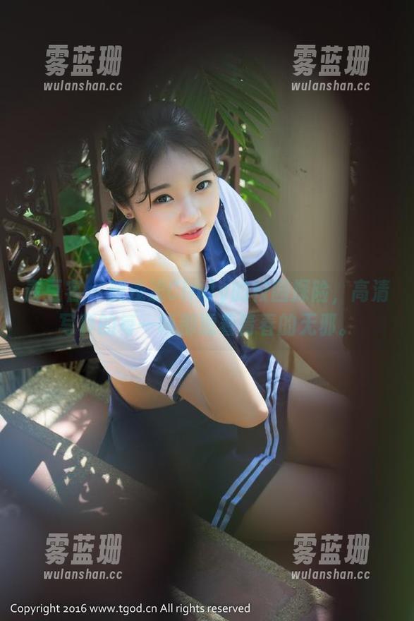 青豆客 - 颜浅浅Cindy的校园探险，高清写真的每一帧都透着青春的无邪。